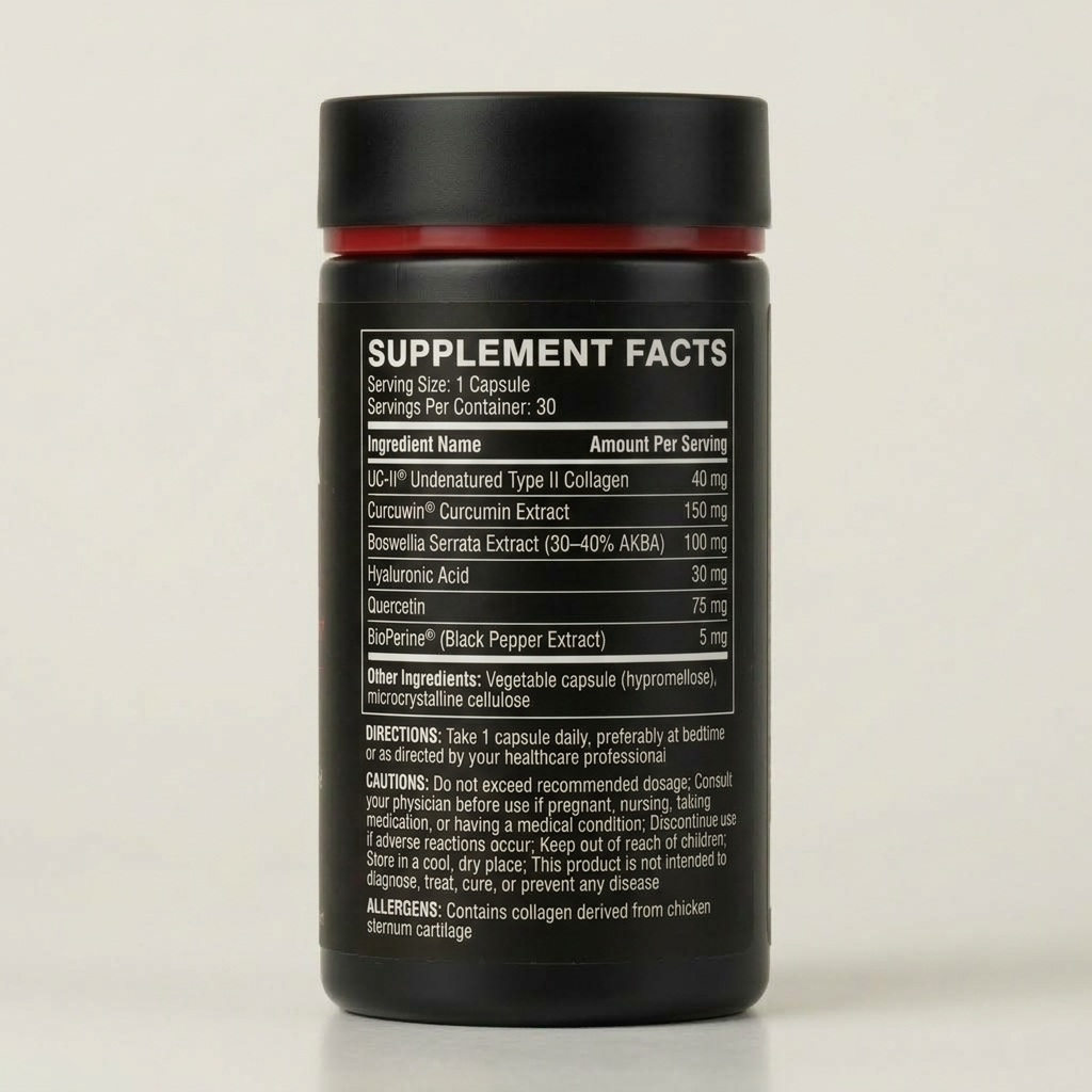 JointX UC-II — formula