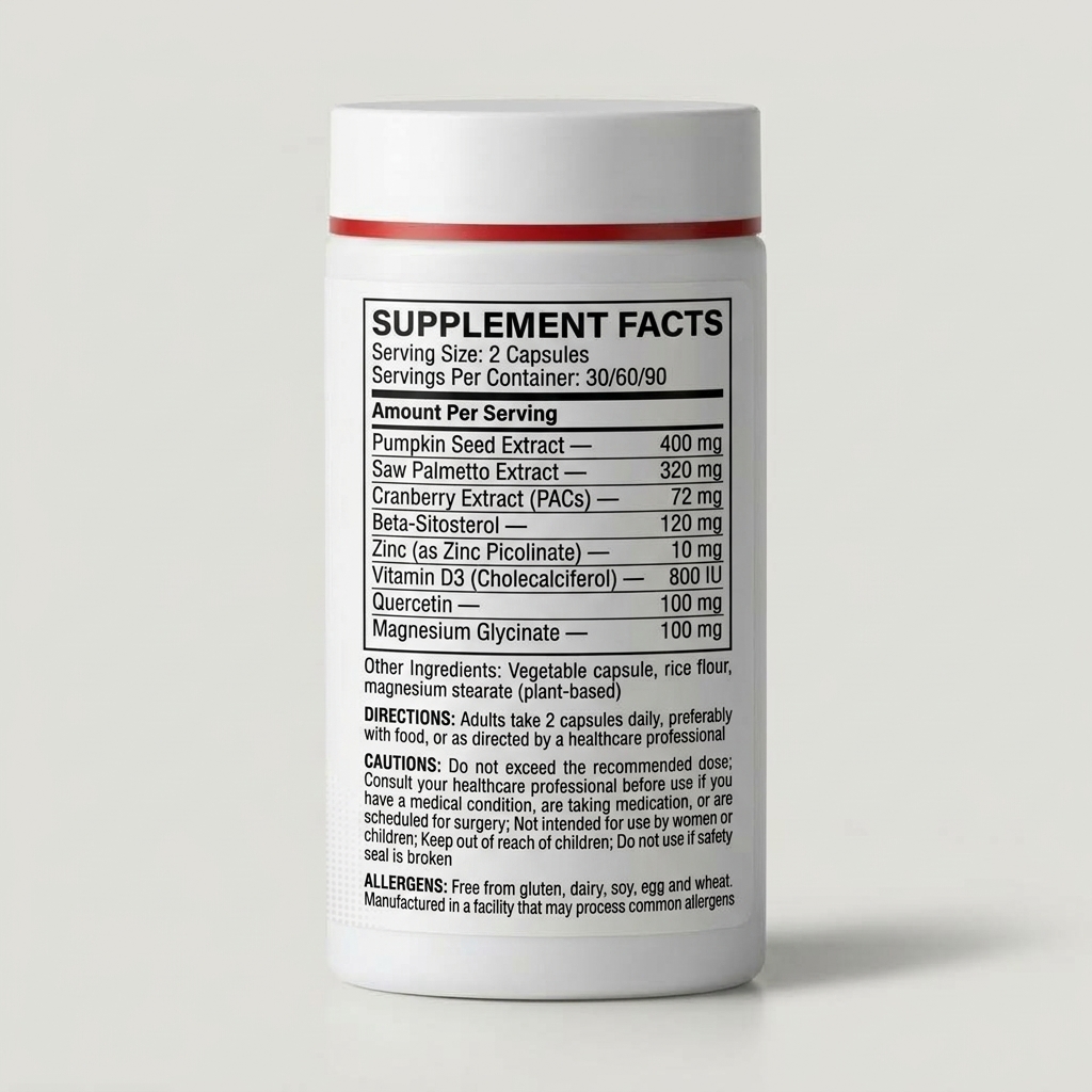 Men's Bladder Support — formula