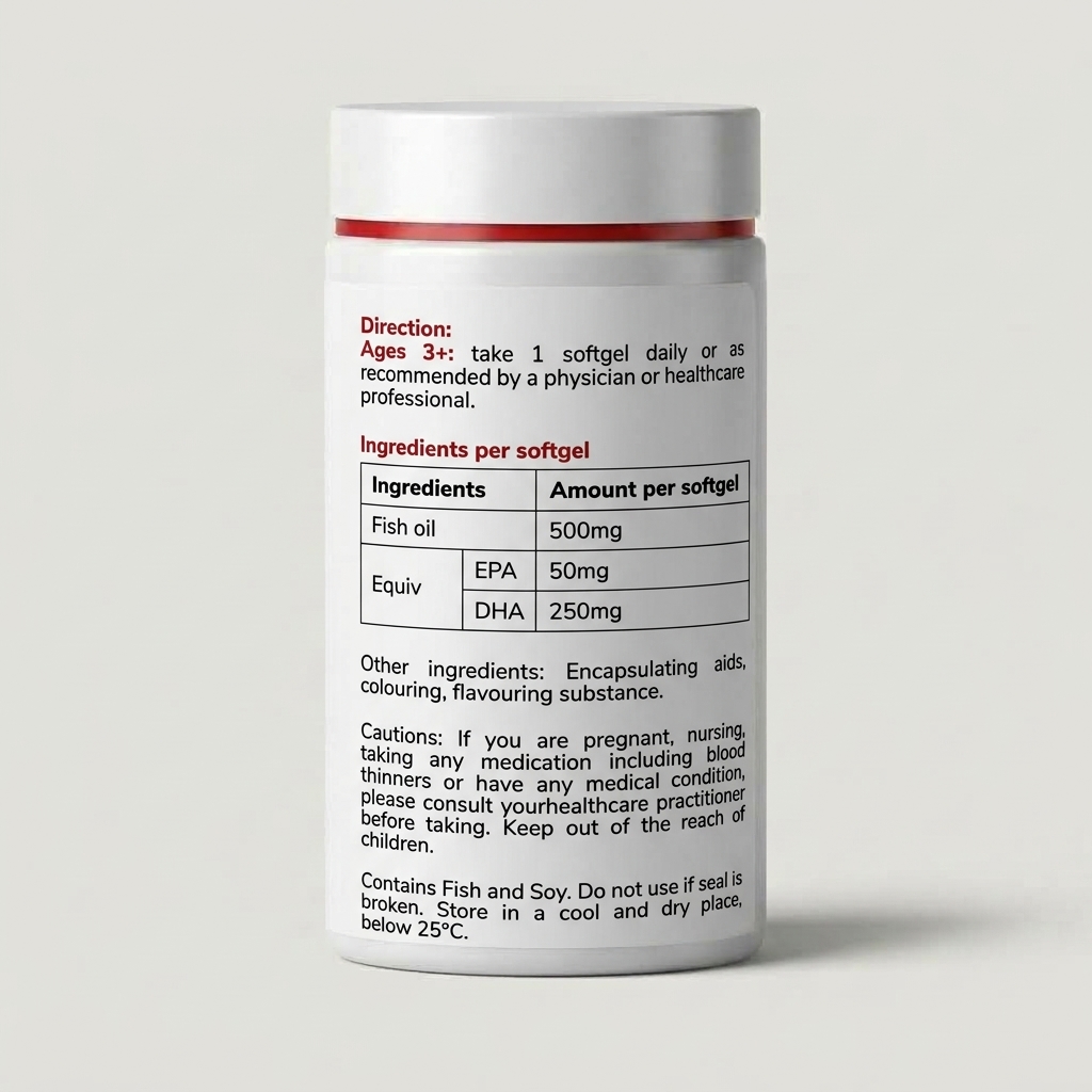 Smarty Omega-3 Kids — formula